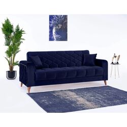 Canapea Fabulous Melisa 3-locuri 82-103 (Dark Blue) Thumb