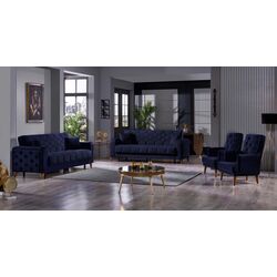 Canapea Fabulous Melisa 3-locuri 82-103 (Dark Blue) Thumb