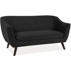 Диван Signal Molly 2 Velvet (Black/Wenge)