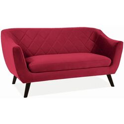 Диван Signal Molly 2 Velvet (Burgundy/Wenge)