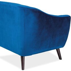 Диван Signal Molly 2 Velvet (Navy Blue/Wenge) Thumb