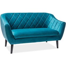 Диван Signal Molly 2 Velvet (Turquoise/Wenge)