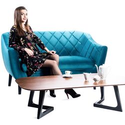 Диван Signal Molly 2 Velvet (Turquoise/Wenge) Thumb