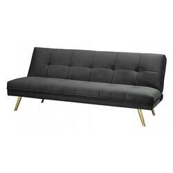 Диван Signal Moritz Velvet (Gray/Gold)