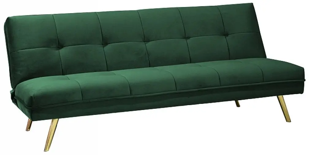 Диван Signal Moritz Velvet (Green/Gold)