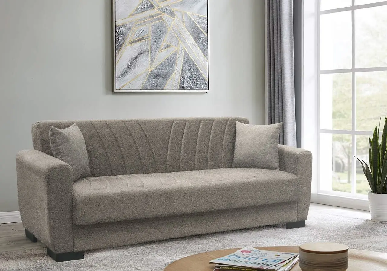 Диван Fabulous Poem 3-местный Mina-24 (Beige)