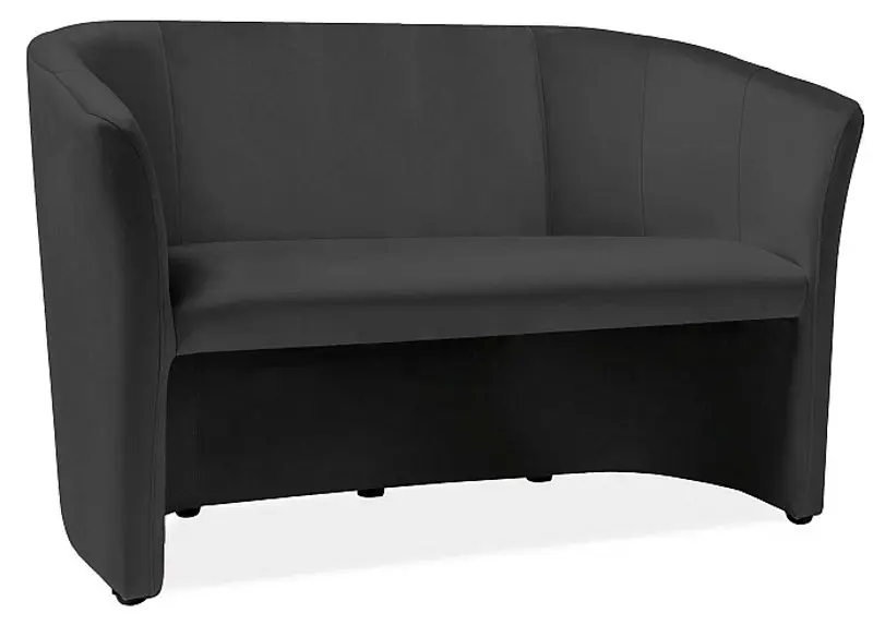 Диван Signal TM-2 Velvet (Black/Wenge)