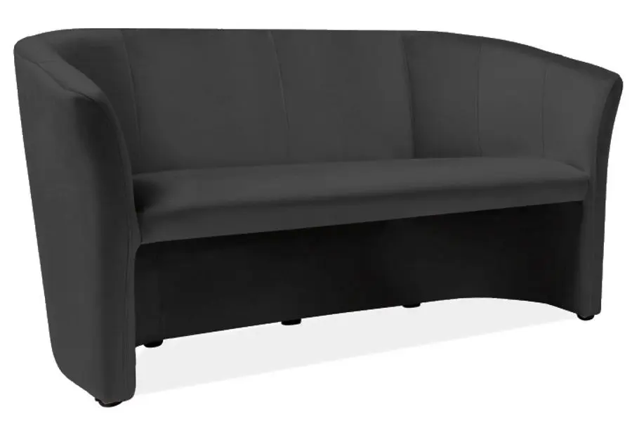 Диван Signal TM-3 Velvet (Black/Wenge)