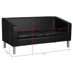 Диван Gabbiano BM18003 126716 (Black) Thumb