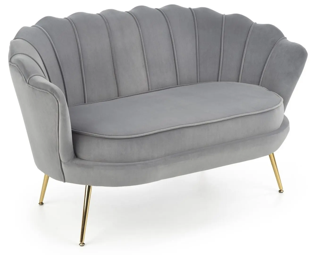 Canapea Halmar Amorinito XL (Gray/Gold)