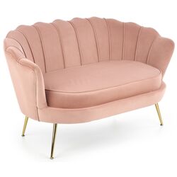 Canapea Halmar Amorinito XL (Light Pink/Gold)