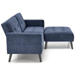 Canapea Halmar Cornelius (Blue/Black) Thumb