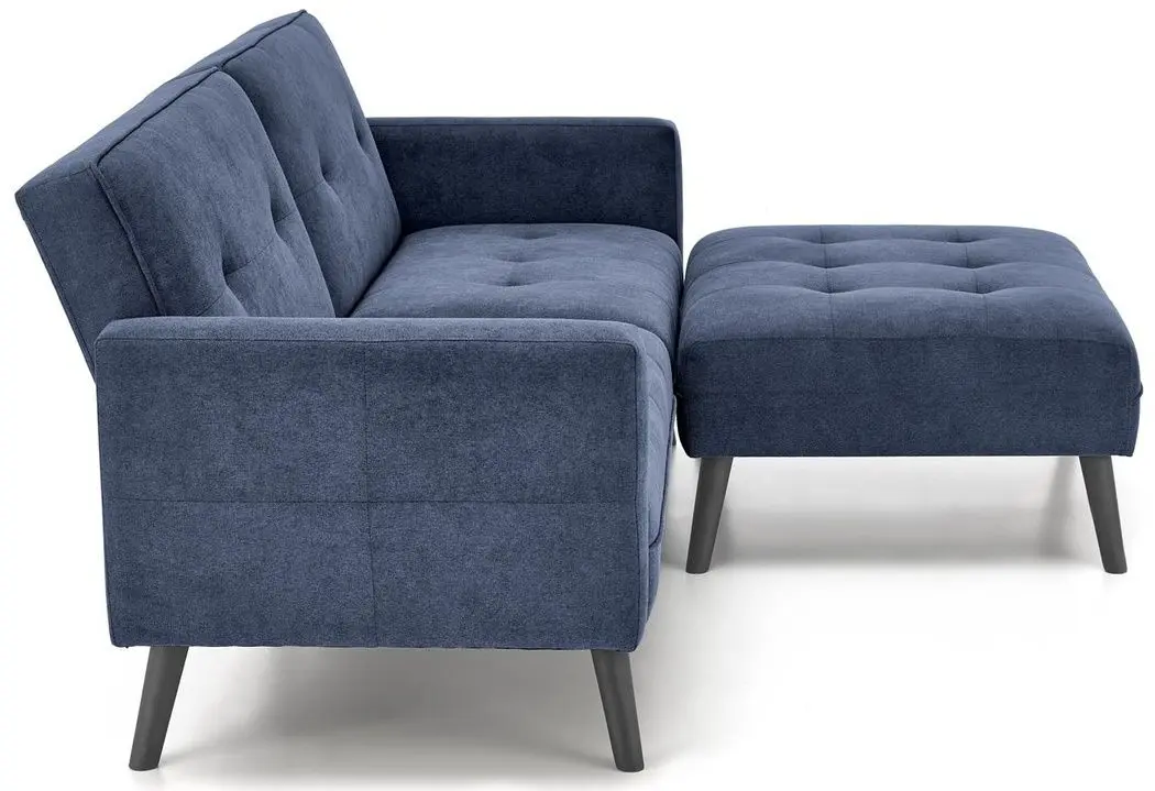 Canapea Halmar Cornelius (Blue/Black)