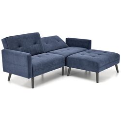 Canapea Halmar Cornelius (Blue/Black) Thumb