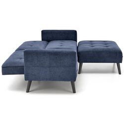 Canapea Halmar Cornelius (Blue/Black) Thumb