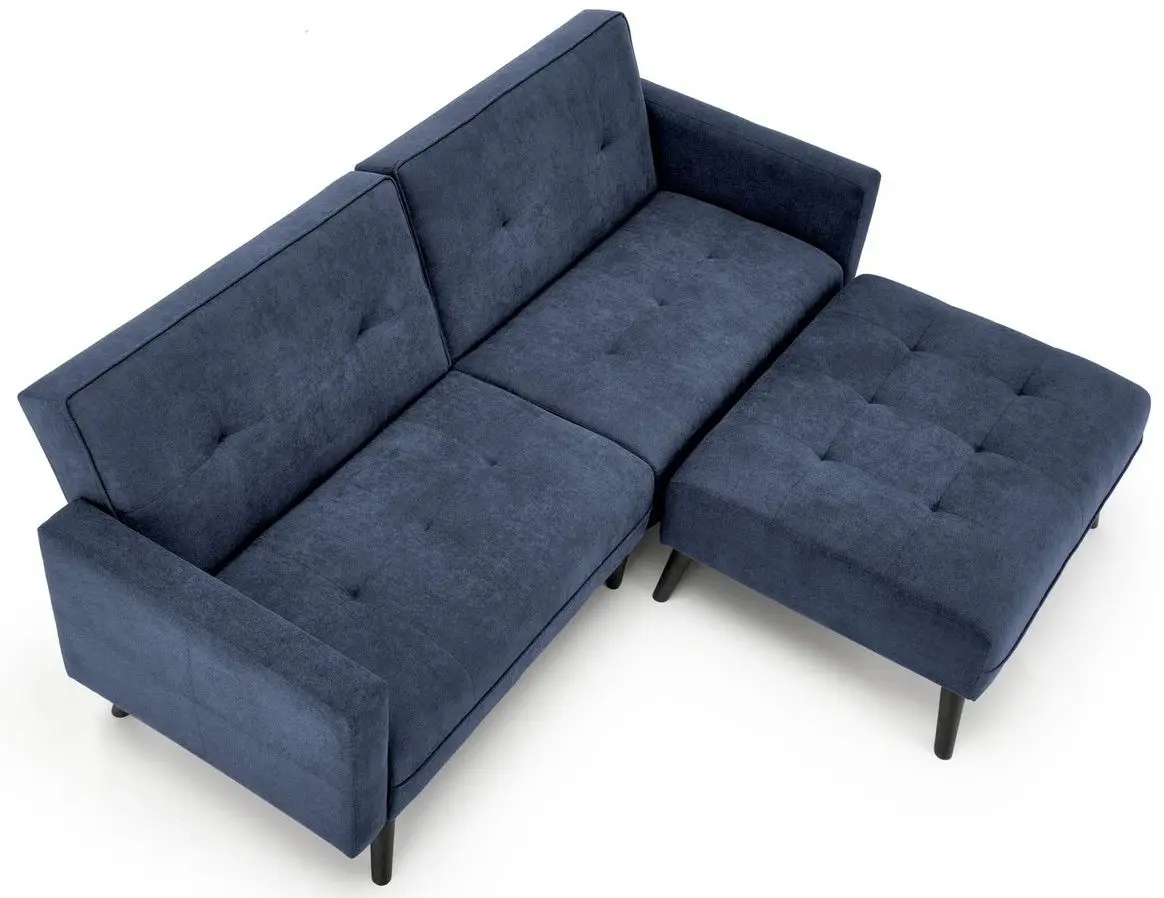 Canapea Halmar Cornelius (Blue/Black)