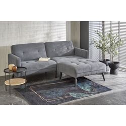 Canapea Halmar Cornelius (Grey/Black)