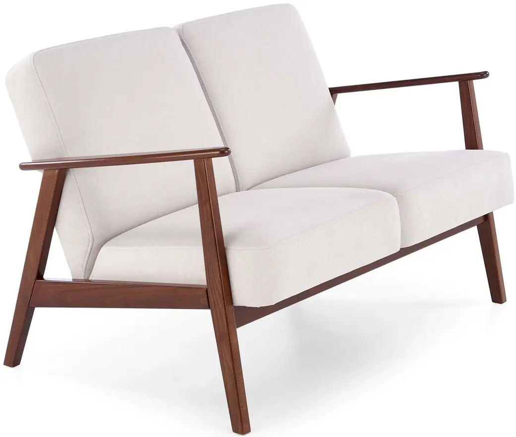 Диван Halmar Milano 2S Castel 04 (Light Beige/Dark Walnut) - 2