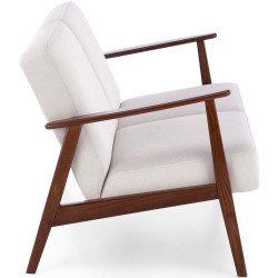 Диван Halmar Milano 2S Castel 04 (Light Beige/Dark Walnut) Thumb