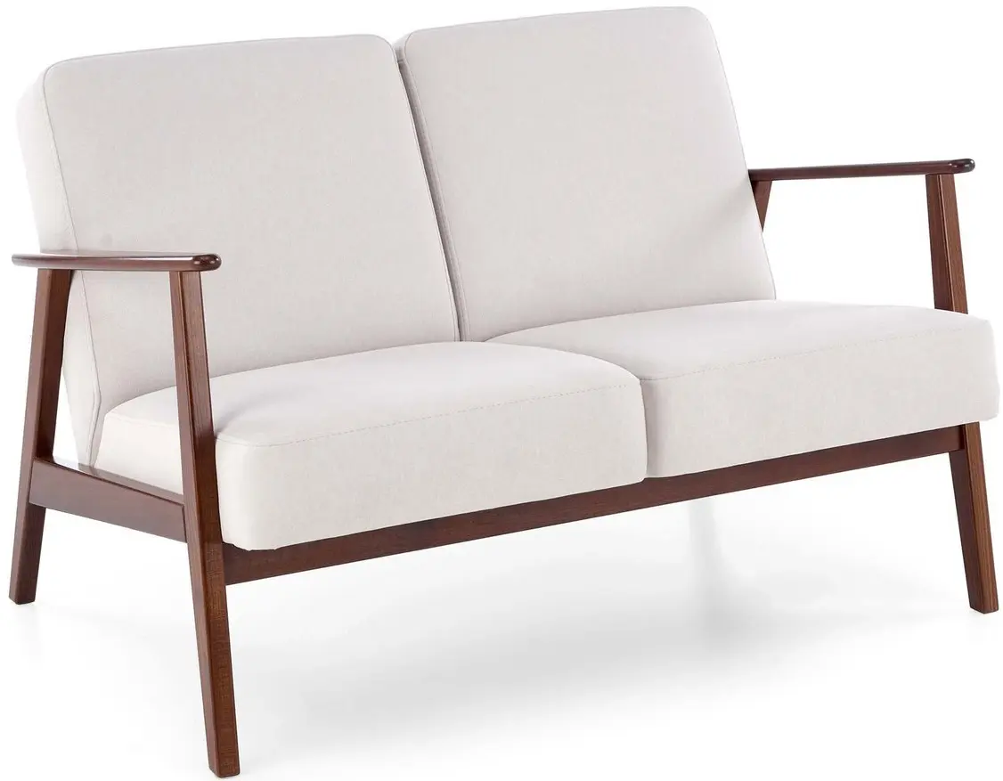 Диван Halmar Milano 2S Castel 04 (Light Beige/Dark Walnut)