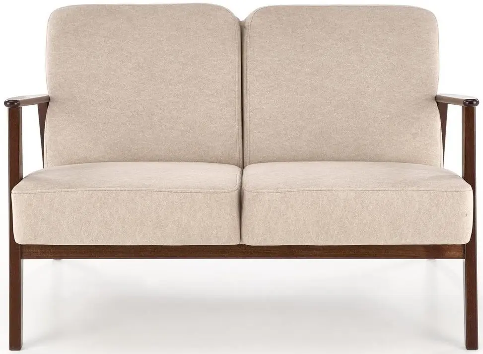 Диван Halmar Milano 2S Castel 15 (Beige/Dark Walnut)