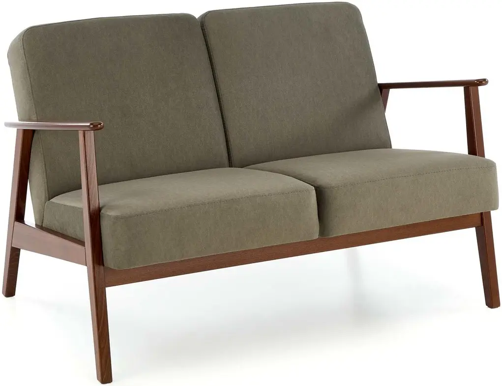 Диван Halmar Milano 2S Castel 39 (Olive/Dark Walnut) - 2