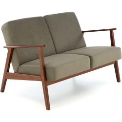 Диван Halmar Milano 2S Castel 39 (Olive/Dark Walnut) Thumb