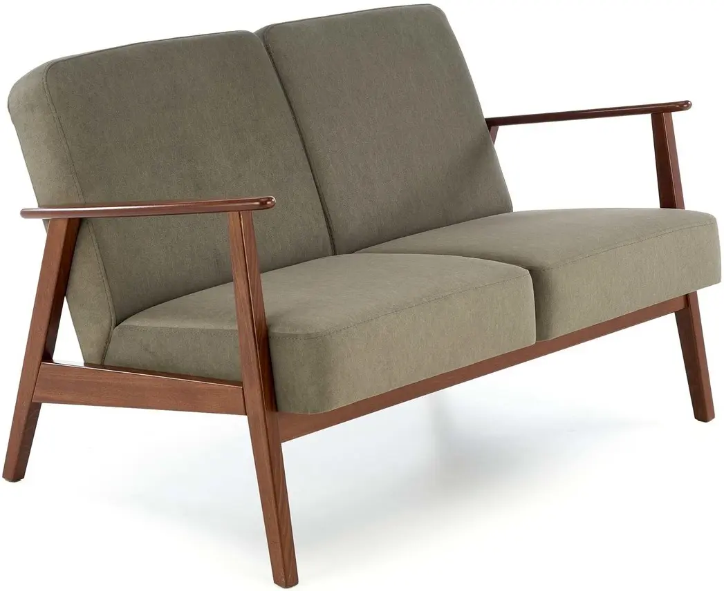 Диван Halmar Milano 2S Castel 39 (Olive/Dark Walnut) - 3