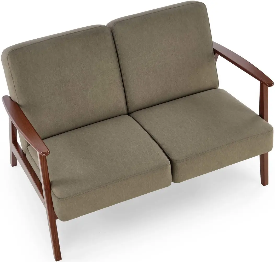 Диван Halmar Milano 2S Castel 39 (Olive/Dark Walnut) - 4