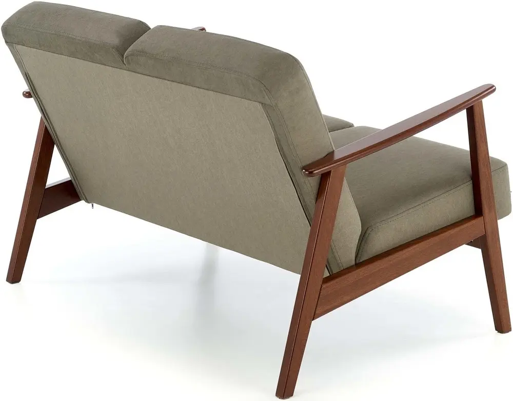Диван Halmar Milano 2S Castel 39 (Olive/Dark Walnut) - 5