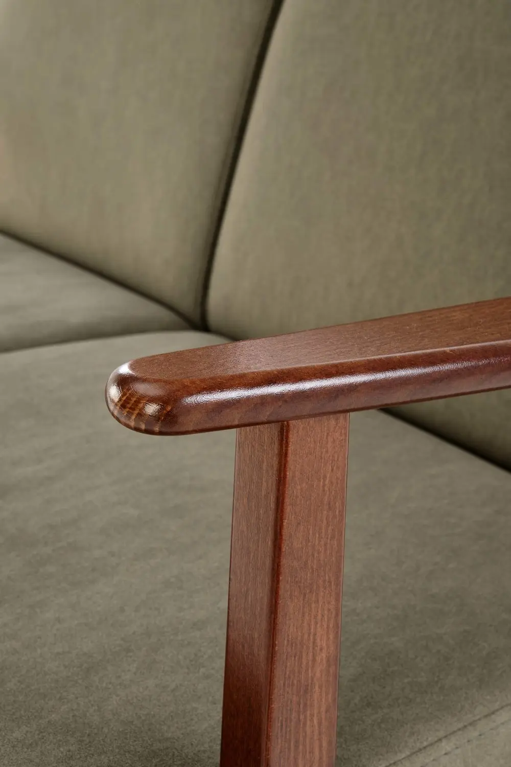 Диван Halmar Milano 2S Castel 39 (Olive/Dark Walnut) - 7