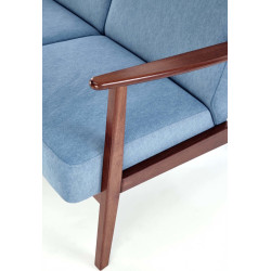 Диван Halmar Milano 2S Castel 74 (Blue/Dark Walnut) Thumb