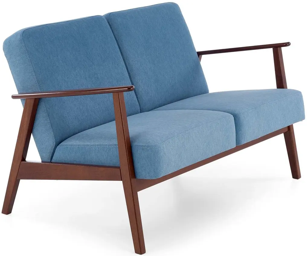 Диван Halmar Milano 2S Castel 74 (Blue/Dark Walnut) - 4
