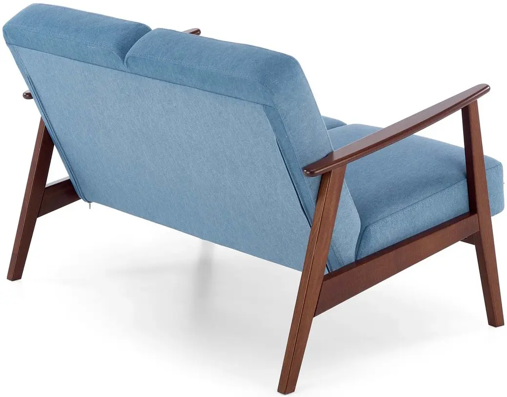 Диван Halmar Milano 2S Castel 74 (Blue/Dark Walnut) - 7