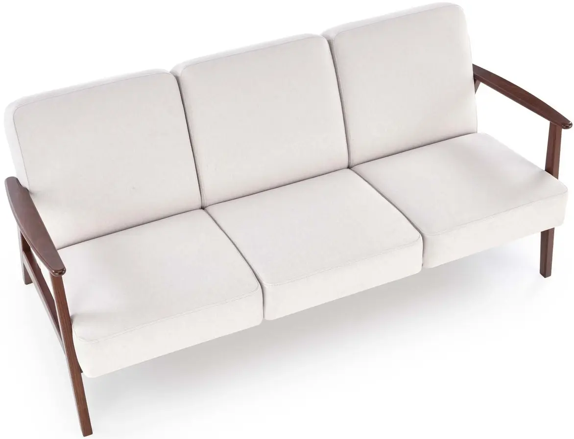Диван Halmar Milano 3S Castel 04 (Light Beige/Dark Walnut) - 7