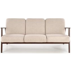 Canapea Halmar Milano 3S Castel 15 (Beige/Dark Walnut) Thumb