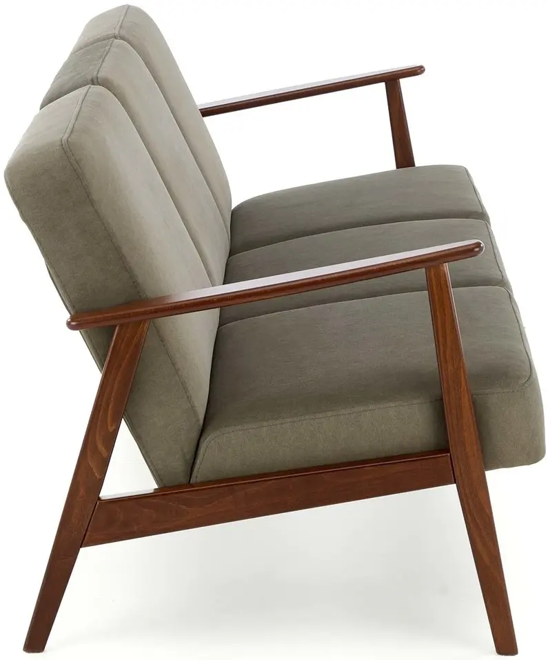 Диван Halmar Milano 3S Castel 39 (Olive/Dark Walnut) - 2