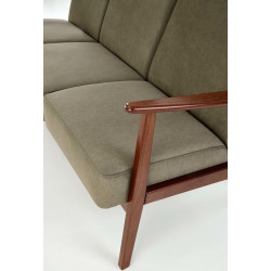 Диван Halmar Milano 3S Castel 39 (Olive/Dark Walnut) Thumb