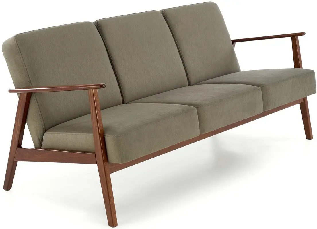 Диван Halmar Milano 3S Castel 39 (Olive/Dark Walnut) - 5