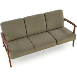 Диван Halmar Milano 3S Castel 39 (Olive/Dark Walnut) Thumb