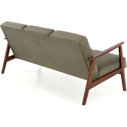 Диван Halmar Milano 3S Castel 39 (Olive/Dark Walnut) Thumb