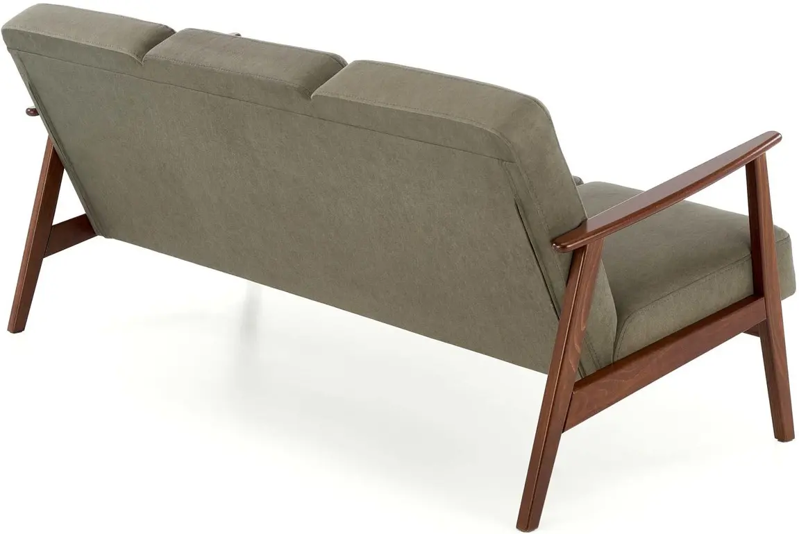 Диван Halmar Milano 3S Castel 39 (Olive/Dark Walnut) - 9