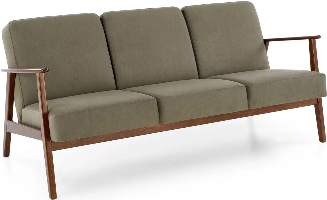 Диван Halmar Milano 3S Castel 39 (Olive/Dark Walnut)