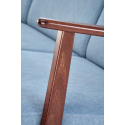 Диван Halmar Milano 3S Castel 74 (Blue/Dark Walnut) Thumb
