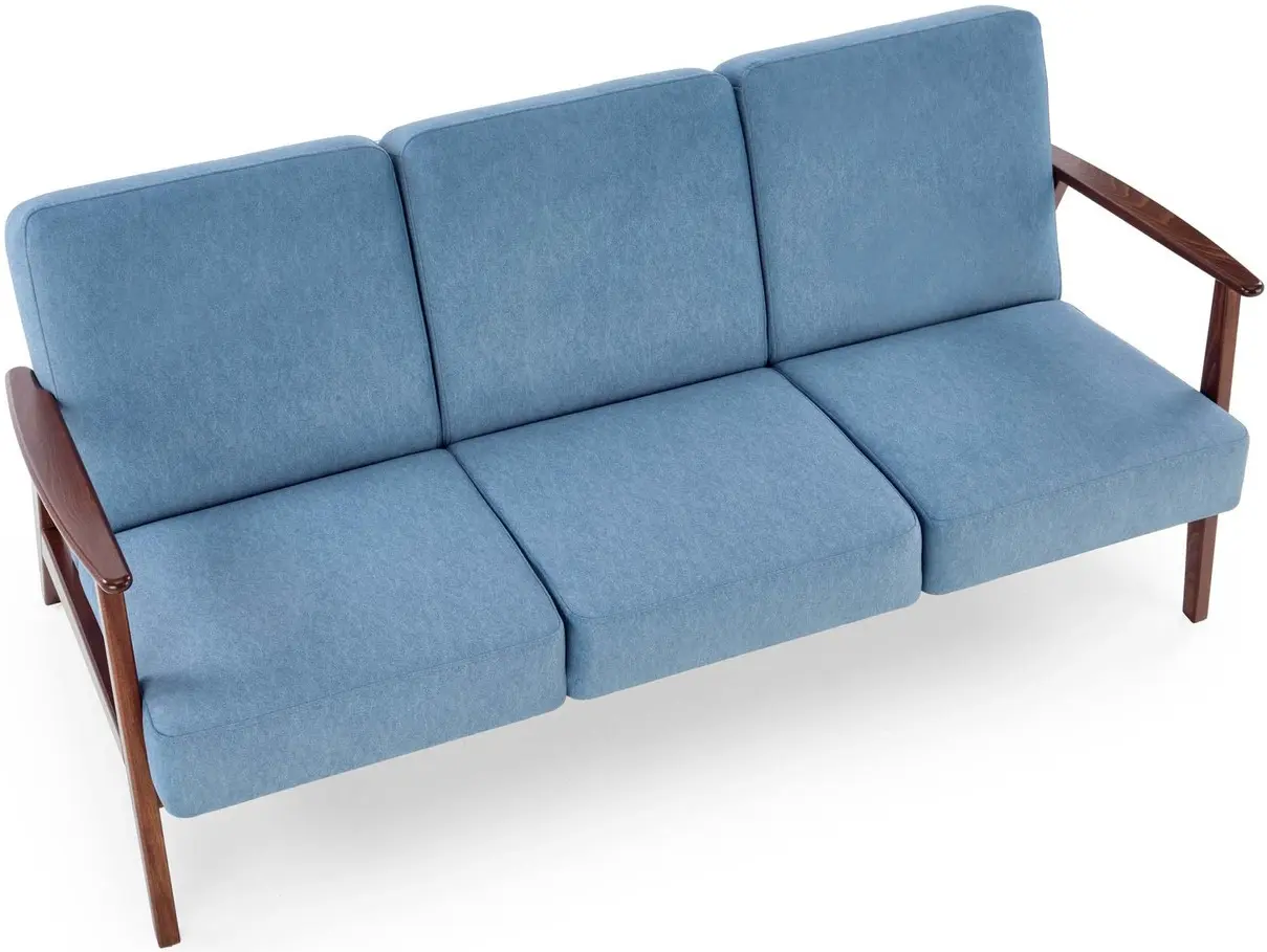 Диван Halmar Milano 3S Castel 74 (Blue/Dark Walnut) - 7