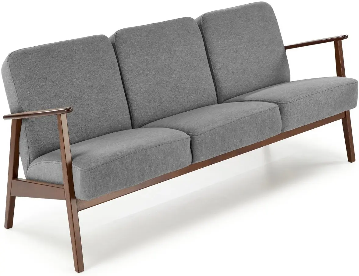 Диван Halmar Milano 3S Castel 93 (Grey/Dark Walnut)