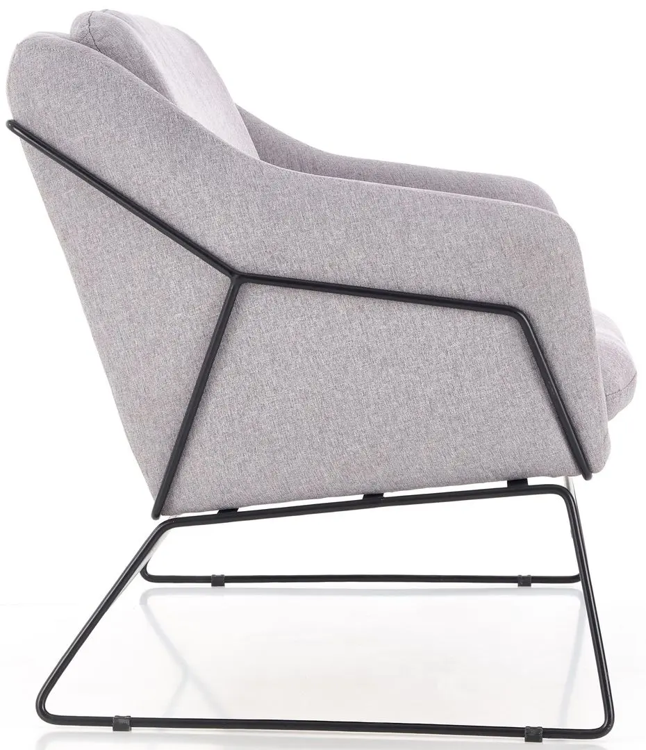 Canapea Halmar Soft 2 XL (Light Gray/Black)