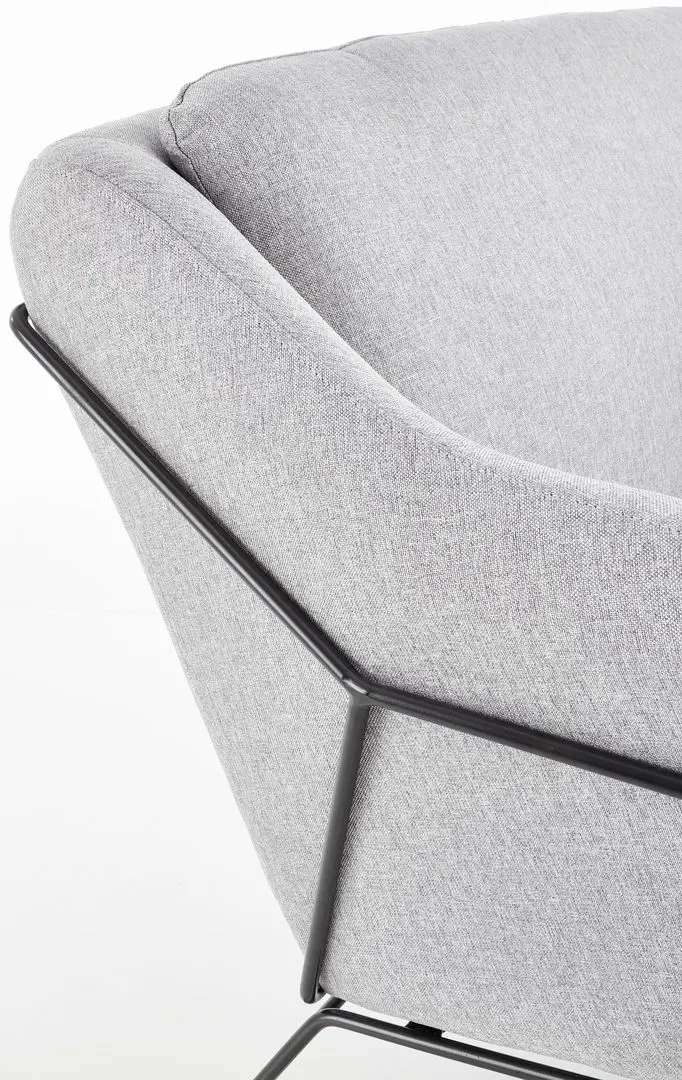 Canapea Halmar Soft 2 XL (Light Gray/Black)