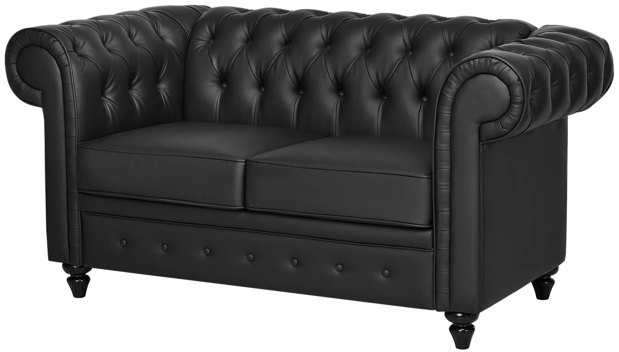 Canapea Homcom 833-709 (Black) - 3