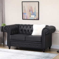 Canapea Homcom 833-709 (Black)